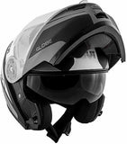 GIVI MOD X.21 CHALLENGER GLOBE Moto Modular Capacete Titânio Negro