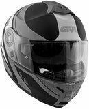 GIVI MOD X.21 CHALLENGER GLOBE Moto Modular Capacete Titânio Negro