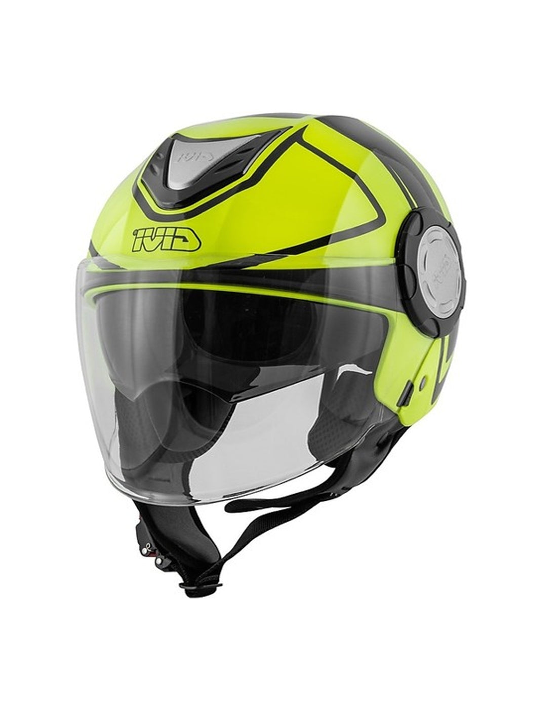 GIVI CASCO JET 124/FUTURE.D/BIG NEGRO/YELLOW
