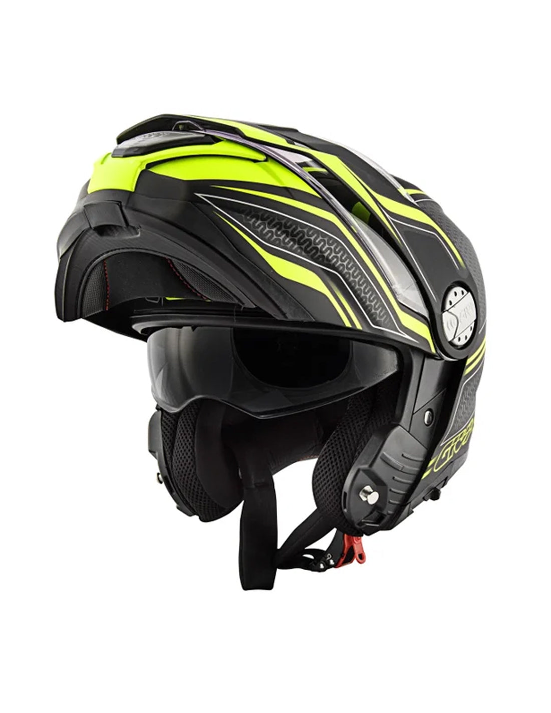 GIVI CASCO MOD X33/CANYON C/PL.D/LAYERS NEGRO-MT/YELLOW