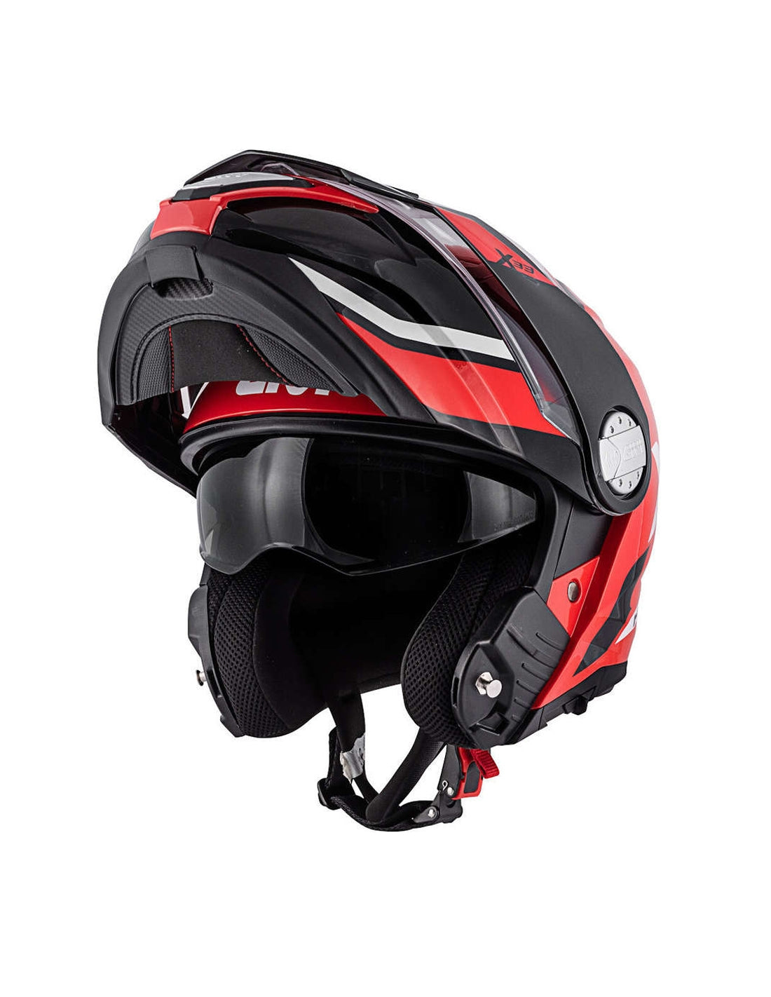 GIVI X.33 CANYON DIVISION Moto Integral Modular Capacete Vermelho Preto