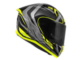 GIVI 50.8 BRAVE Moto Integral Casco Negro Mate Titan Amarillo