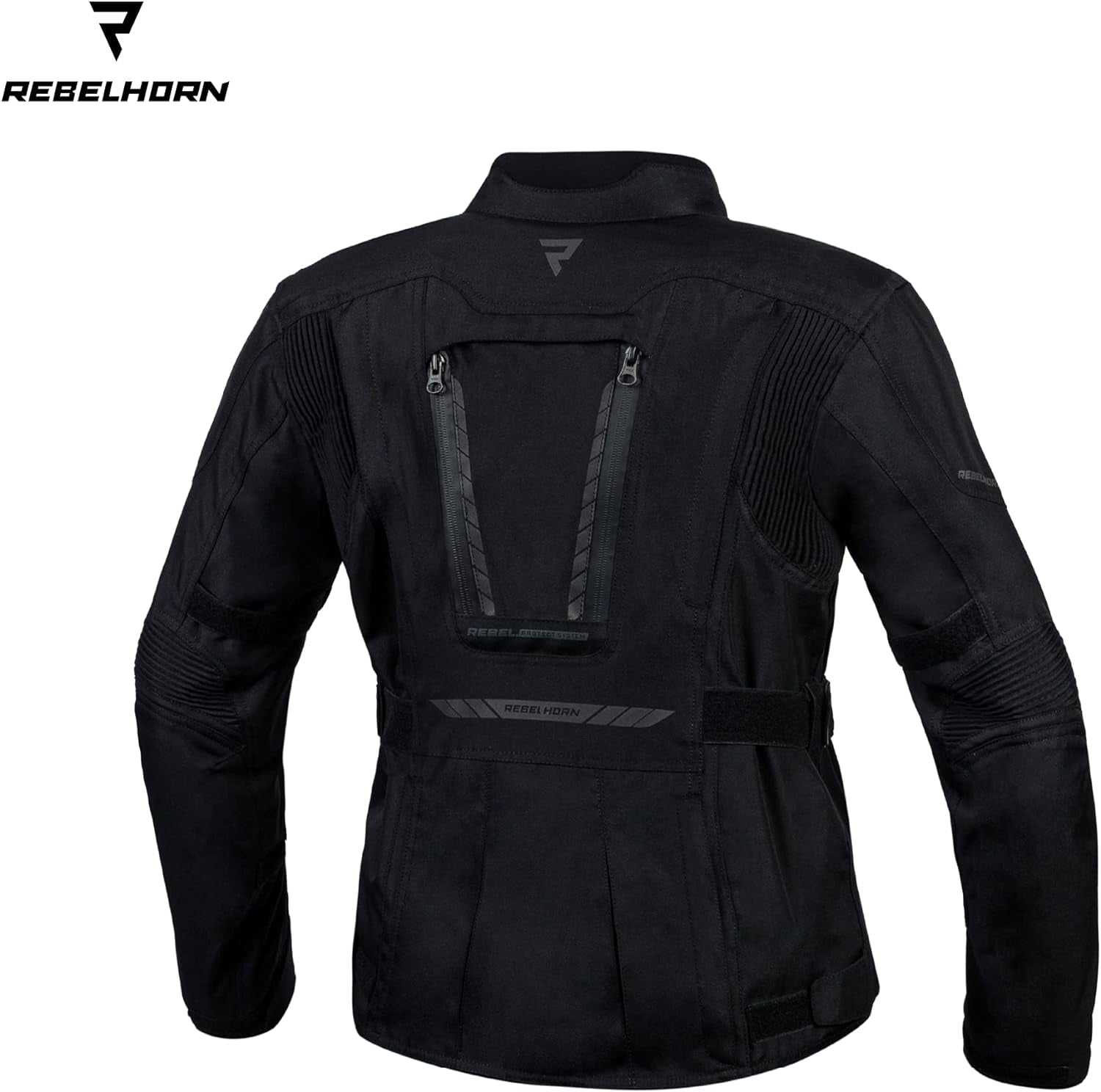 REBEL HORN - TEXTILE JACKET HIKER III LADY BLACK – 2 – Maximomoto PT