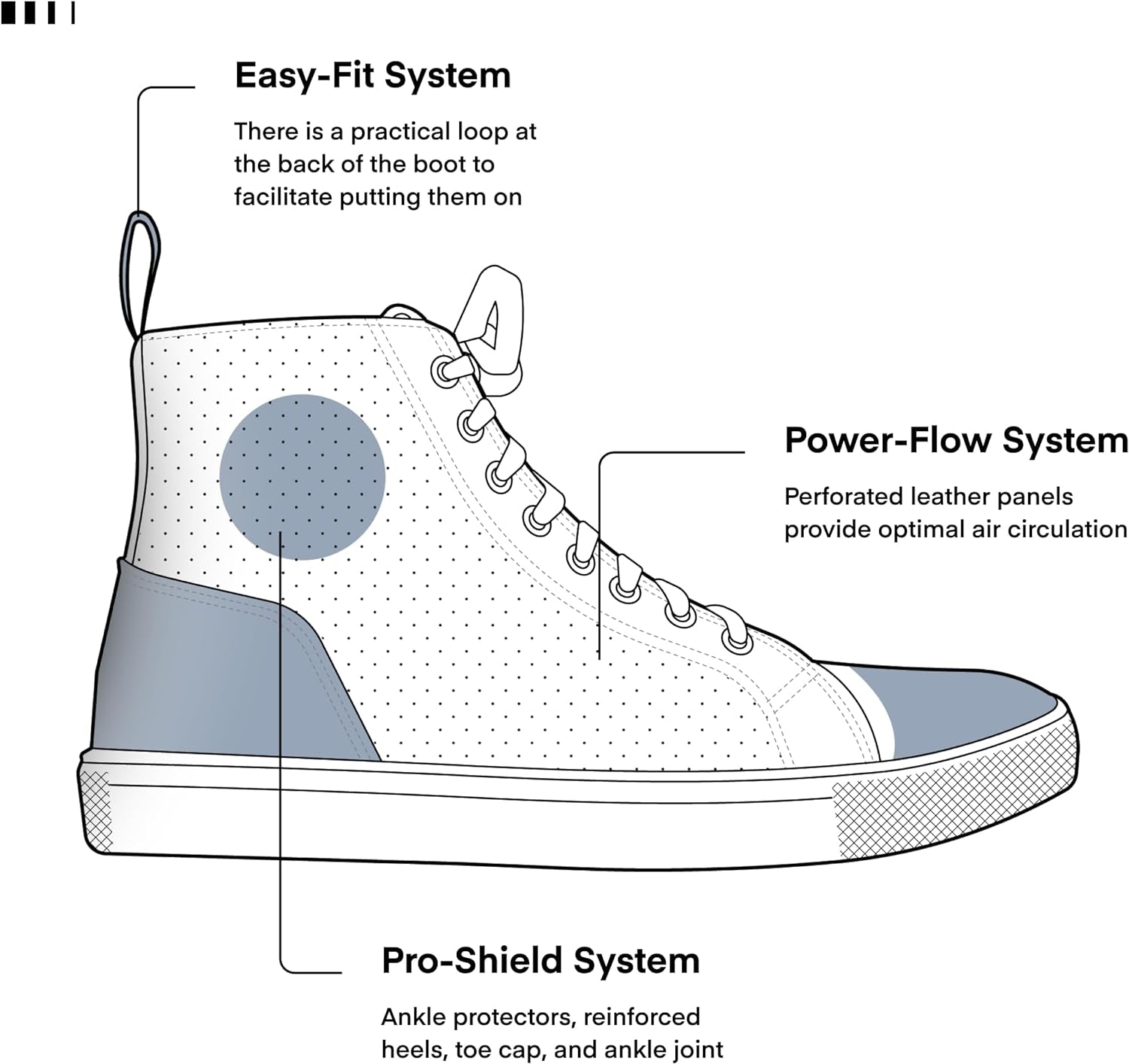 REBEL HORN - URBAN MAN TRAMP II BOOTS GRAY – 5 – Maximomoto PT
