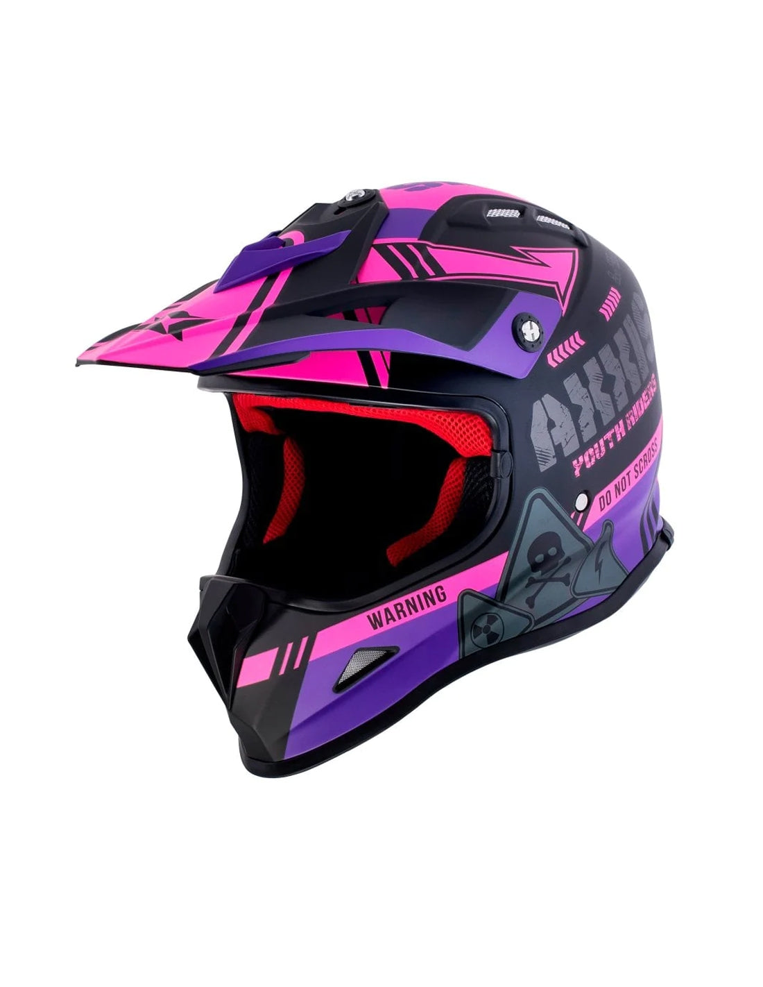 AXXIS-CASCO MX-KIDS WOLVERINE B8 MATTE PINK – 1 – Maximomoto PT