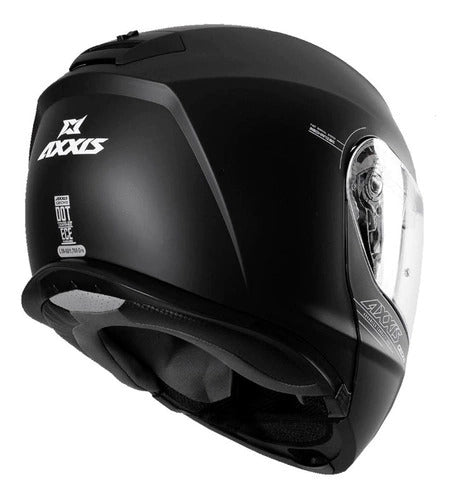 AXXIS-CASCO FU403SV GECKO SV SOLID A1 MATTE BLACK – 4 – Maximomoto PT
