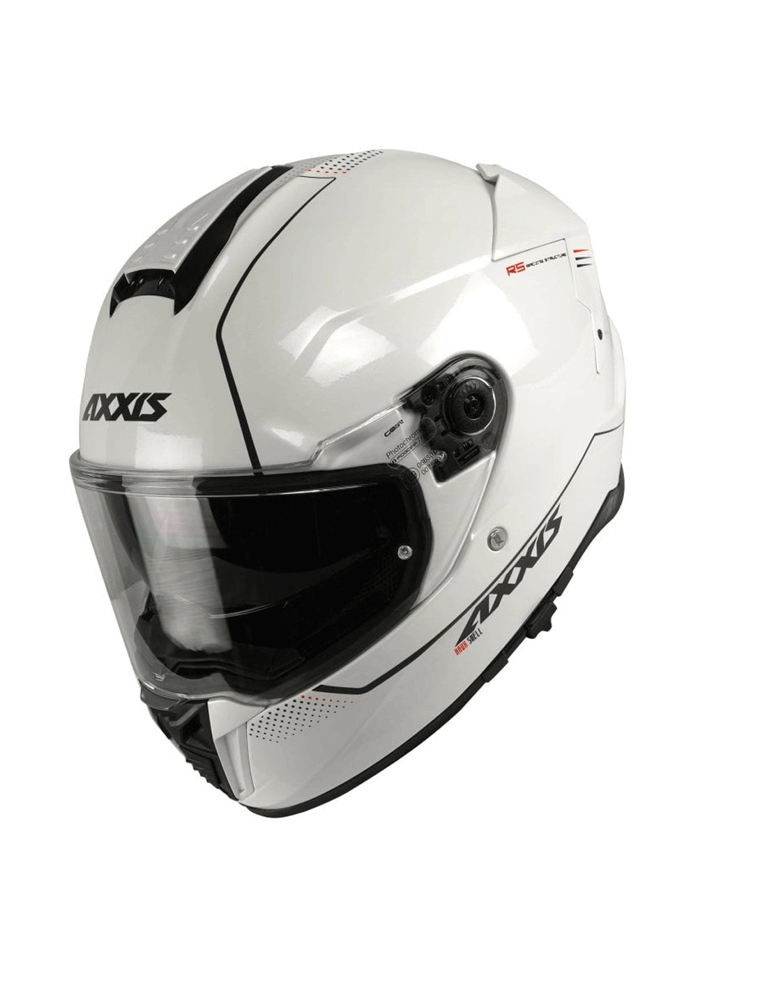 AXXIS-CASCO FF109SV EAGLE SV SOLID A0 BLANCO PERLA BRILLO