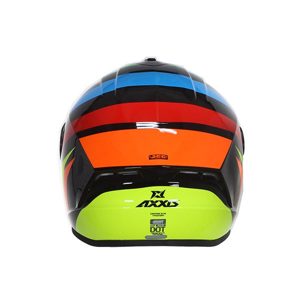 AXXIS-CASCO FF112C DRAKEN S WIND B3 AMARILLO FLUOR BRILLO