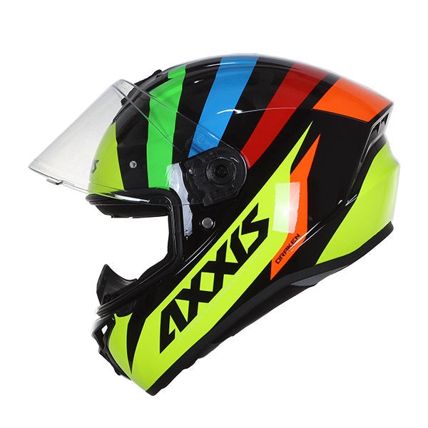 AXXIS-CASCO FF112C DRAKEN S WIND B3 AMARILLO FLUOR BRILLO