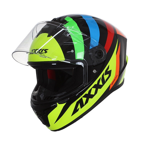 AXXIS-CASCO FF112C DRAKEN S WIND B3 AMARILLO FLUOR BRILLO