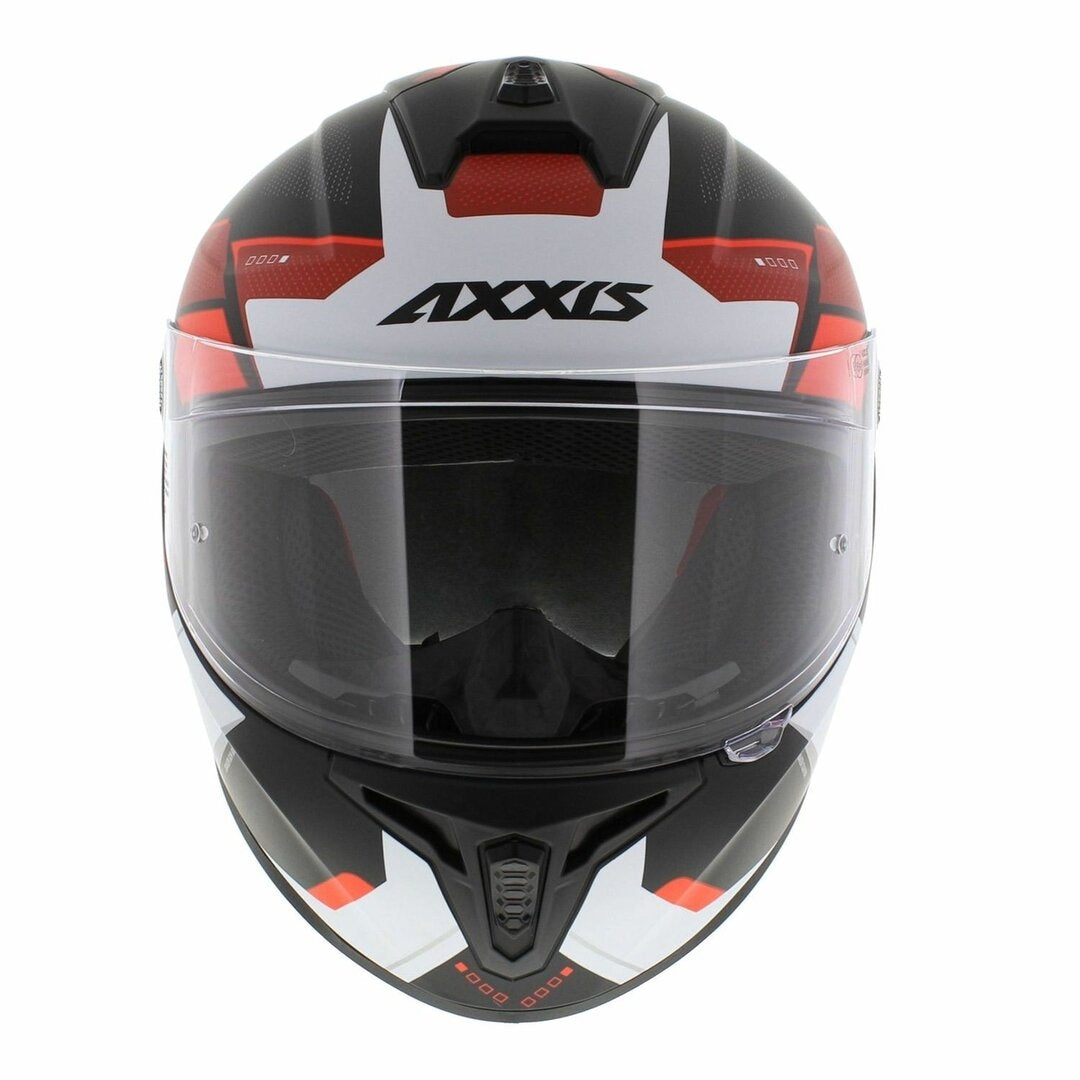 AXXIS-CASCO FF112C DRAKEN S SONAR B5 ROJO FLUOR MATE