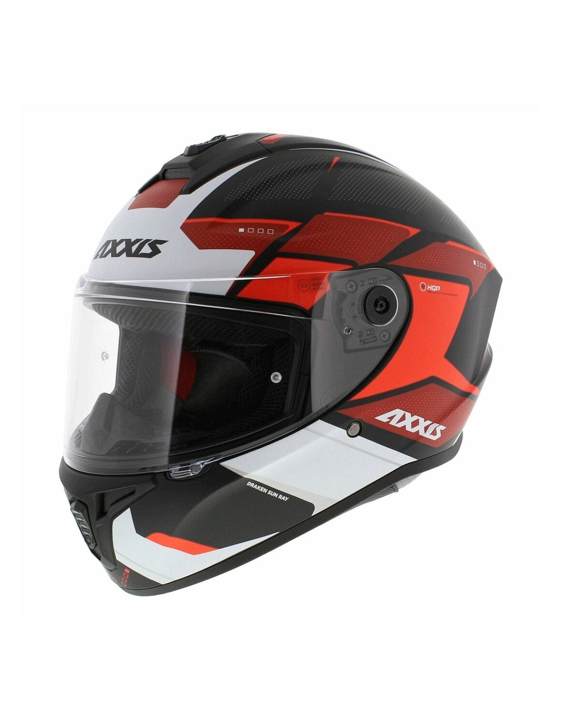 AXXIS-CASCO FF112C DRAKEN S SONAR B5 ROJO FLUOR MATE