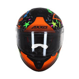 AXXIS-CASCO FF112C DRAKEN S SONAR B3 NARANJA FLUOR MATE