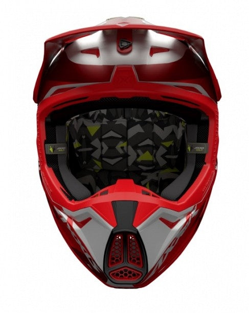 AXXIS-CASCO MX803 WOLF BANDIT B5 ROJO MATE
