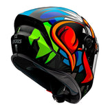 AXXIS-CASCO FF112C DRAKEN S PARROT A1 NEGRO MATE