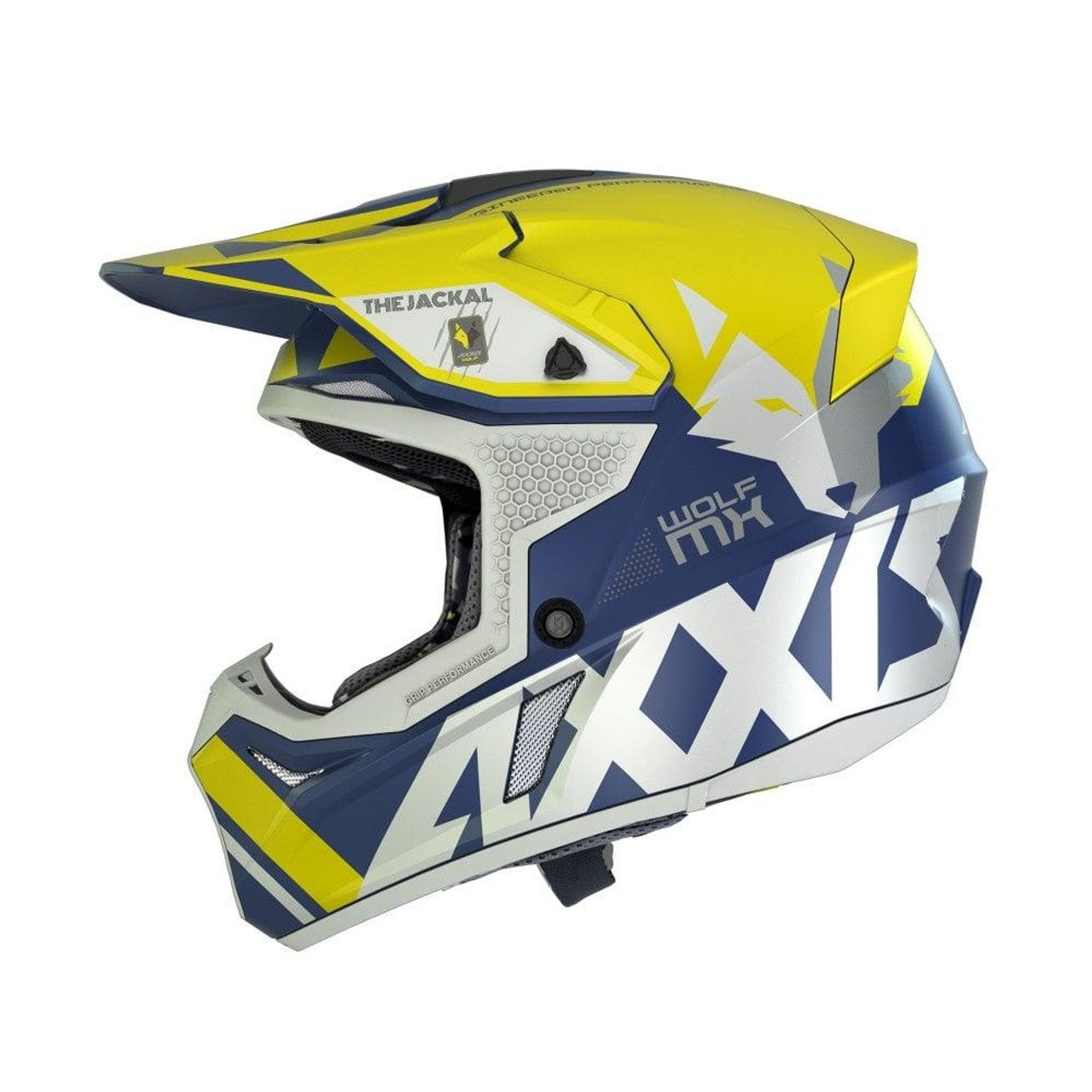 AXXIS-CASCO MX80A3 WOLF JACKAL A3 AMARILLO MATE – 3 – Maximomoto PT