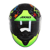 AXXIS-CASCO FF112C DRAKEN S CRAZY A3 AMARILLO FLUOR MATE