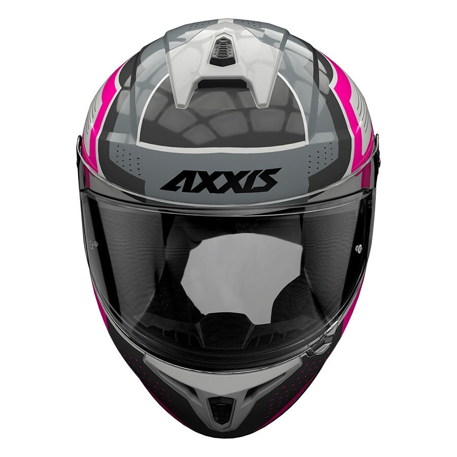 AXXIS-CASCO FF112C DRAKEN S COUGAR A8 ROSA FLUOR BRILLO