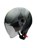 AXXIS SQUARE CONVEX C2 MOTO URBANA CAPACETE ABERTO