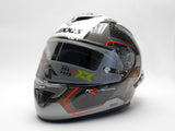 AXXIS-CASCO FF104C COBRA RAGE A2 GRIS PERLA BRILLO