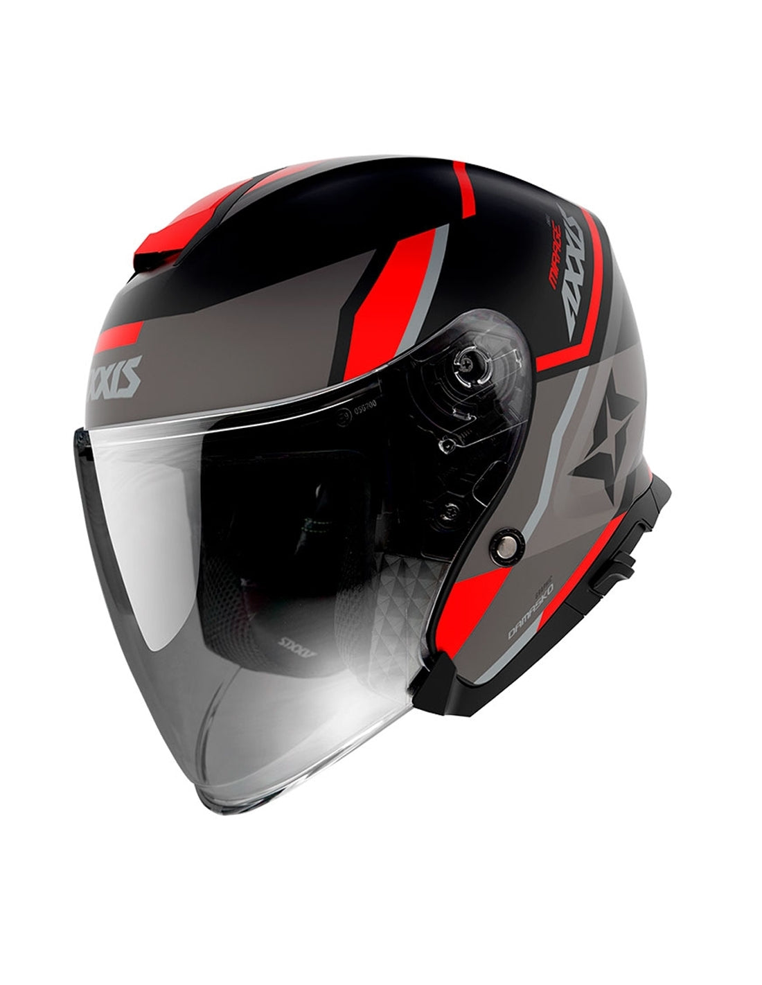 AXXIS-CASCO OF504SV MIRAGE SV DAMASKO B5 ROJO MATE