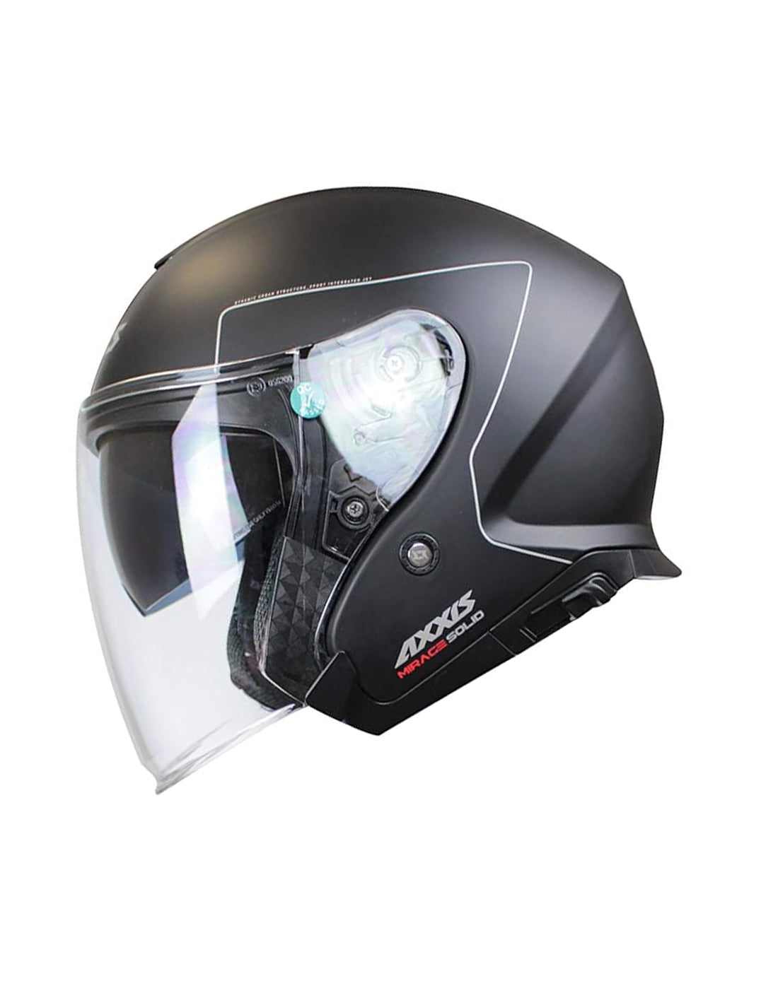 AXXIS-CASCO OF504SV MIRAGE SV SOLID A1 NEGRO MATE