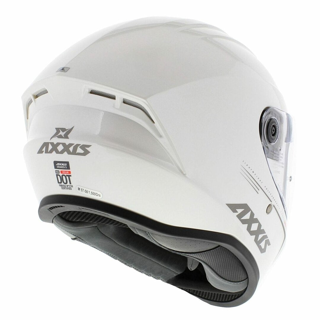 AXXIS FF112D DRAKEN S SOLID V. 2 A10 MOTO CAPACETE INTEGRAL