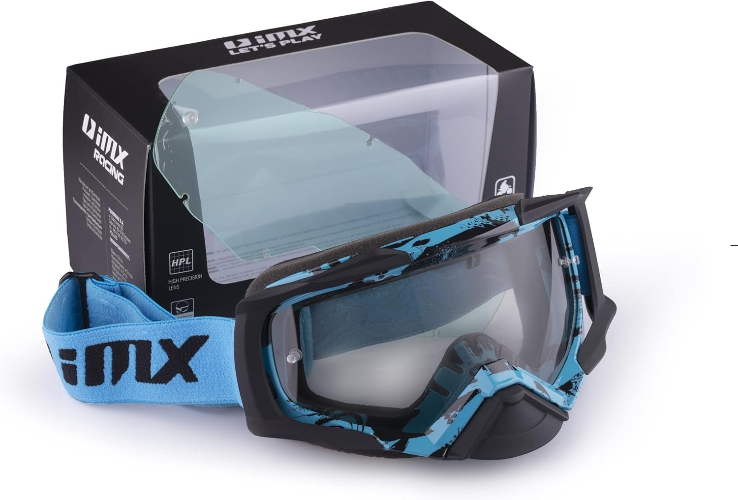 IMX - GAFAS GRAPHIC BLUE/BLACK MATT WITH DARK SMOKE – 1 – Maximomoto PT