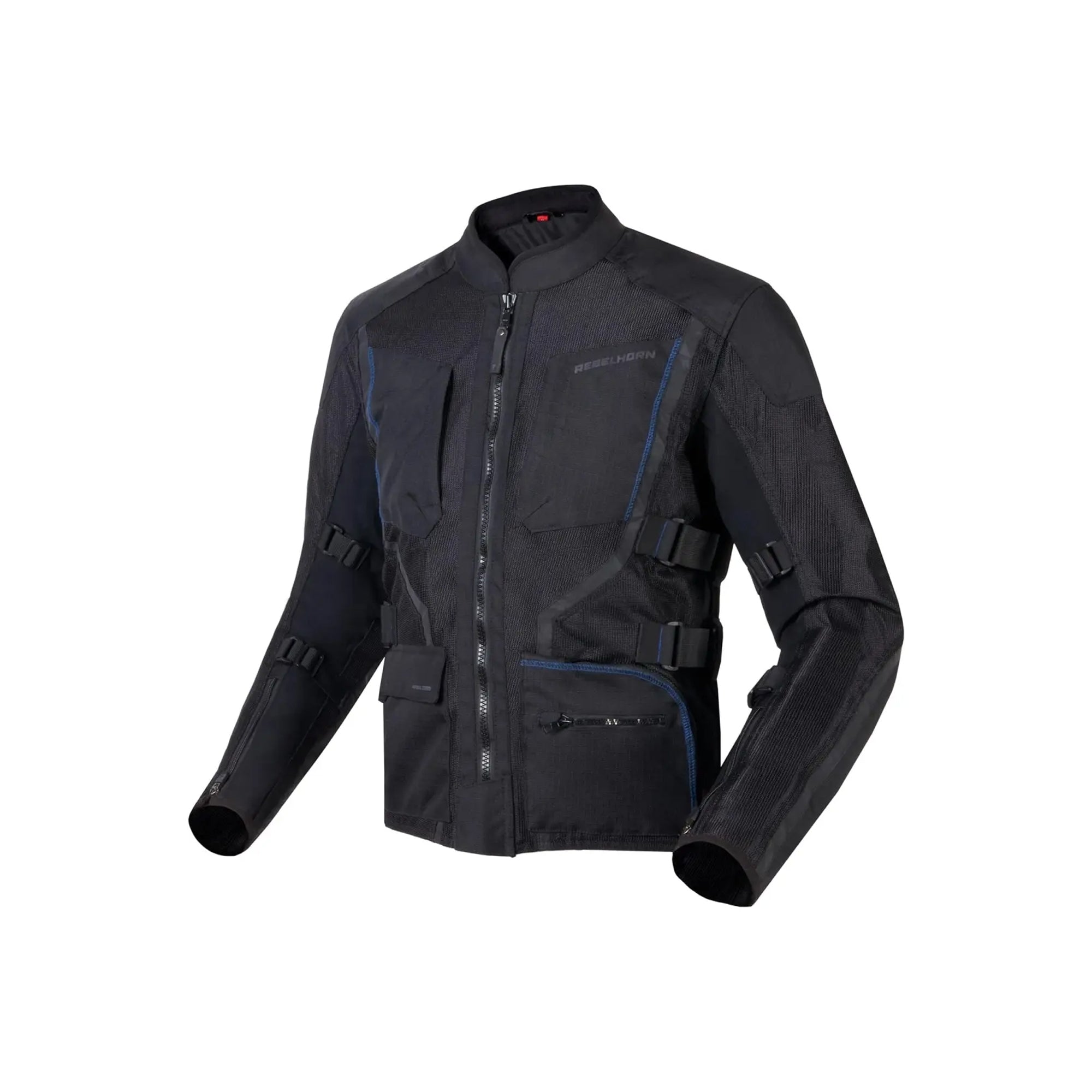 REBEL HORN - TEXTILE JACKET SCANDAL BLACK – 1 – Maximomoto PT