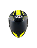 KYT- CASCOS TT-COURSE TOURIST MATT YELLOW FLUO
