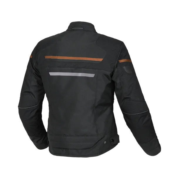 Macna Oryon mujer Chaqueta textil moto Negro