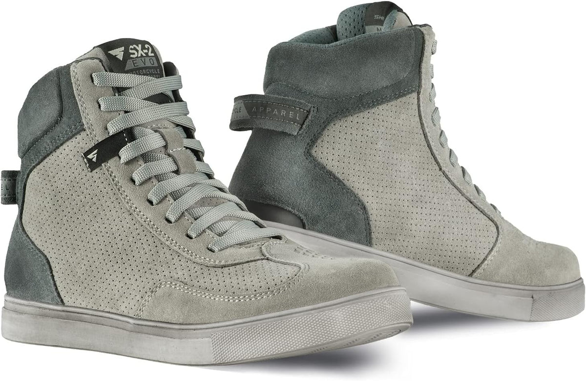 SHIMA SX-2 SENHORA MOTOCICLETA BOTAS CINZENTAS