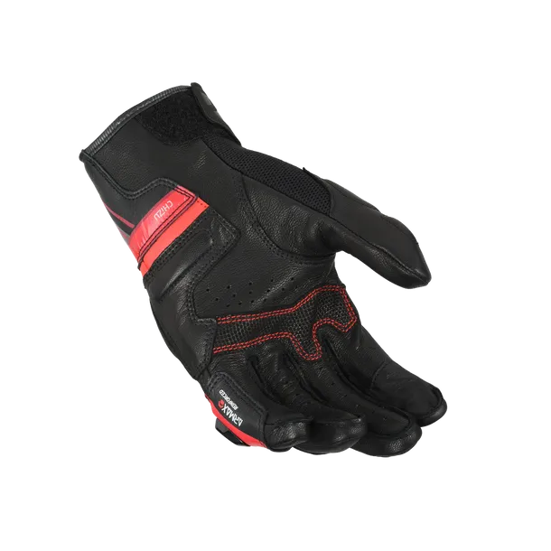 MACNA CHIZU MOTORCYCLE LEATHER GLOVES BLACK RED – 2 – Maximomoto PT