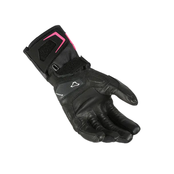 MACNA TERRA RTX MULHER MOTOCICLETA LUVAS PRETAS ROSA CINZA – 2 – Maximomoto PT