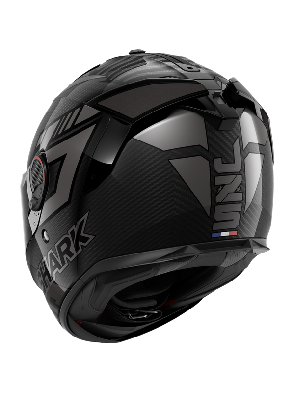SHARK SPARTAN GT PRO CARBON ZARCO TRACK RACER Carbon Anthracite Chrome  – 3 – Maximomoto PT