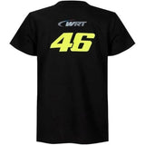 VR46 WRT NIÑOS CAMISETA NEGRO