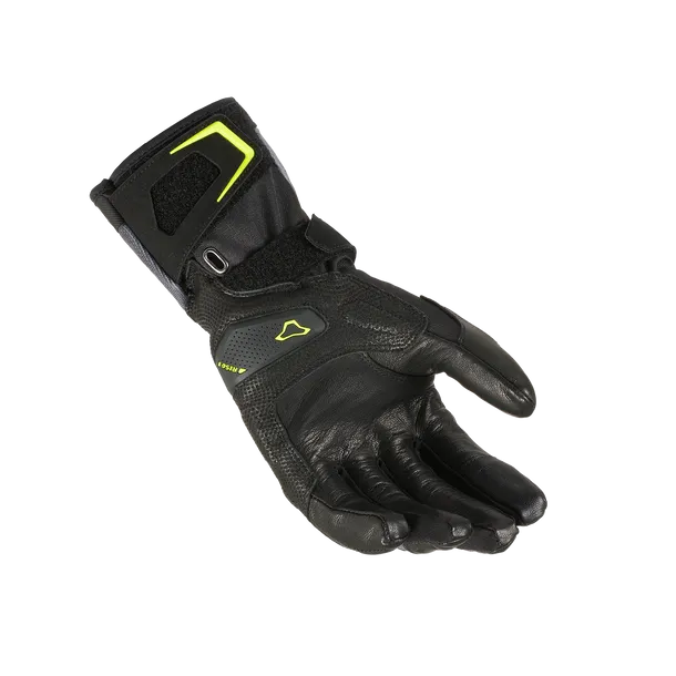 MACNA TERRA RTX MULHER MOTOCICLETA LUVAS PRETO AMARELO – 2 – Maximomoto PT