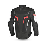 BELA SPRINTER Moto Textil Casaco Preto Vermelho