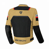R-TECH SPIRAL MESH Casacos De Moto Textil Oliva Preto