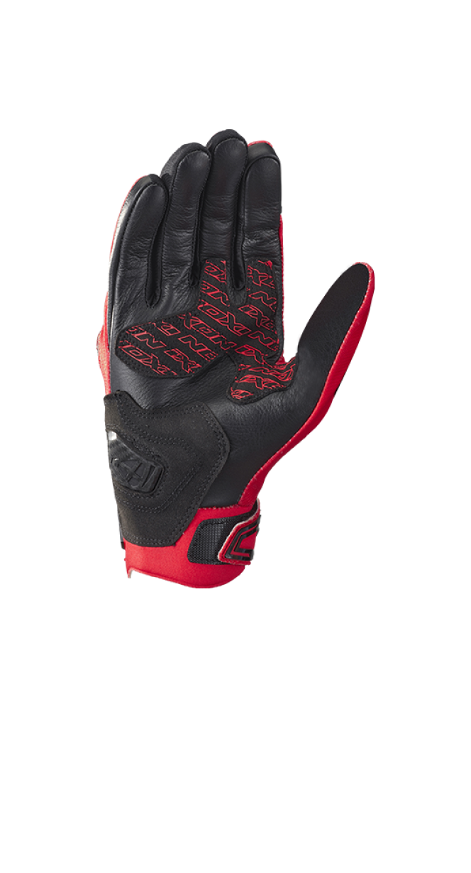 IXON MIRAGE AIR ROADSTER MOTORCYCLE MEN'S BLACK RED GLOVES – 2 – Maximomoto PT