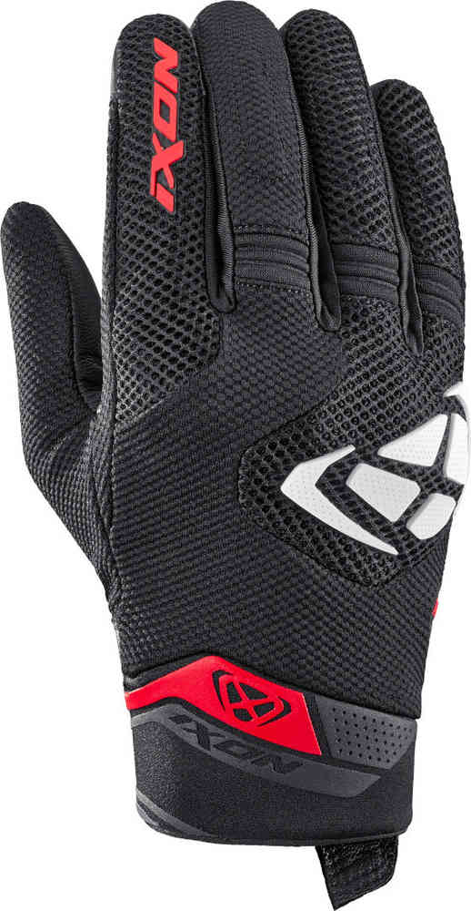 IXON MIG 2 AIRFLOW ROADSTER MEN'S GLOVES BLACK WHITE RED – 1 – Maximomoto PT