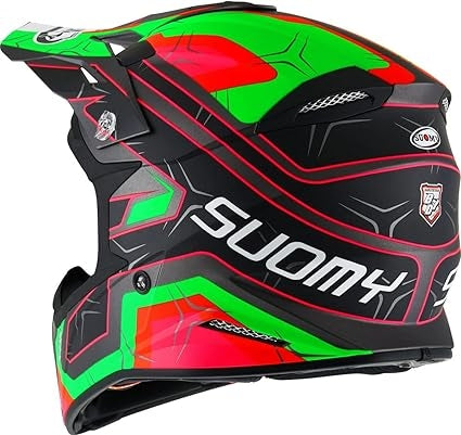 SUOMY-CASCOS X-WING SUBATOMIC MATT BLACK/GREEN – 6 – Maximomoto PT