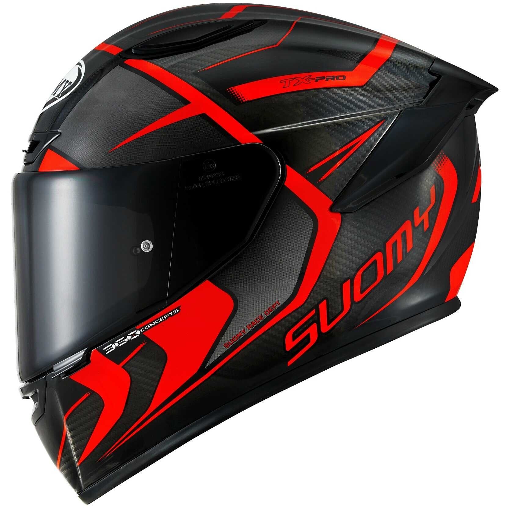 SUOMY-CASCOS TX-PRO ADVANCE RED FLUO – 5 – Maximomoto PT