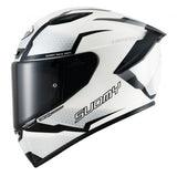 SUOMY-CASCOS TRACK-1 REACTION WHITE/BLACK