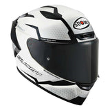 SUOMY-CASCOS TRACK-1 REACTION WHITE/BLACK