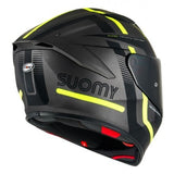 SUOMY-CASCOS TRACK-1 NINETY SEVEN MATT GUN METAL/YELLOW