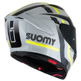 SUOMY-CASCOS TRACK-1 NINETY SEVEN GREY/YELLOW E06