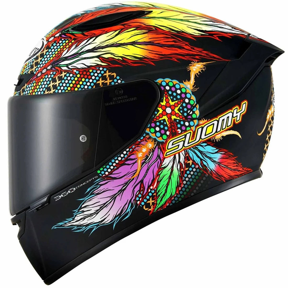 SUOMY-CASCOS TRACK-1 CHIEFTAIN MULTI MATT BLACK – 5 – Maximomoto PT