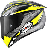 SUOMY-CASCOS SR-GP ON BOARD GREY/YLW FLUO MATT