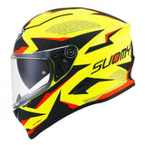 SUOMY-CASCOS SPEEDSTAR LUMINESCENCE MATT YELLOW FLUO